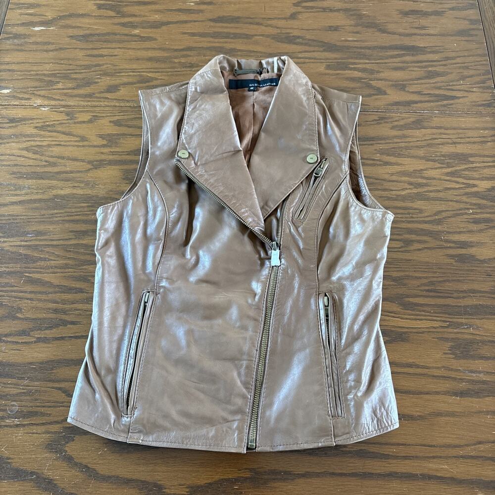 Wilson’s Leather Vest Women’s XS Brown Whiskey